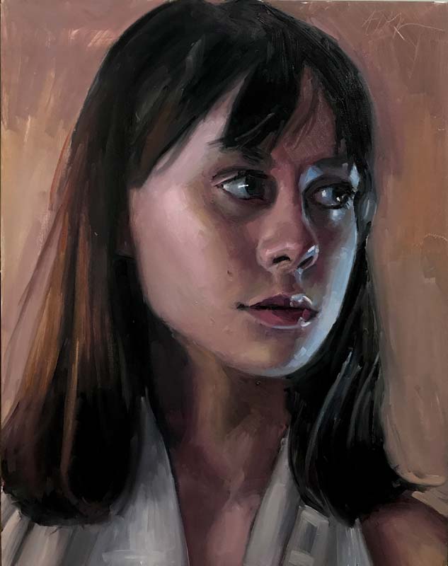 Custom Portrait Painting - A.J. Alper Portraiture
