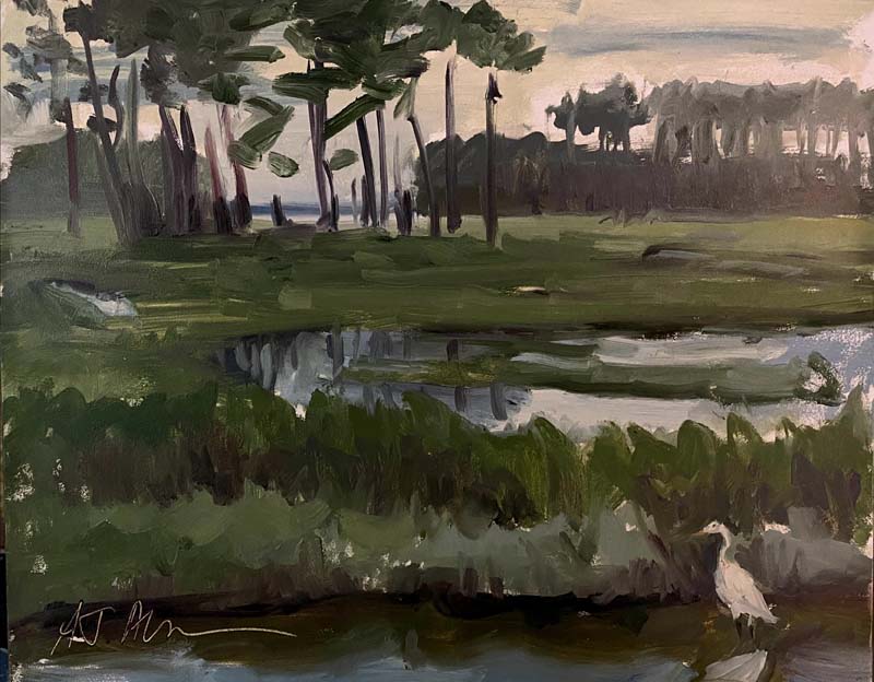 Painting Of Assateague View