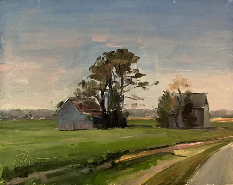 Painting Of Timeless Farm