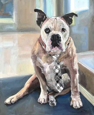 Dog Portrait Painting