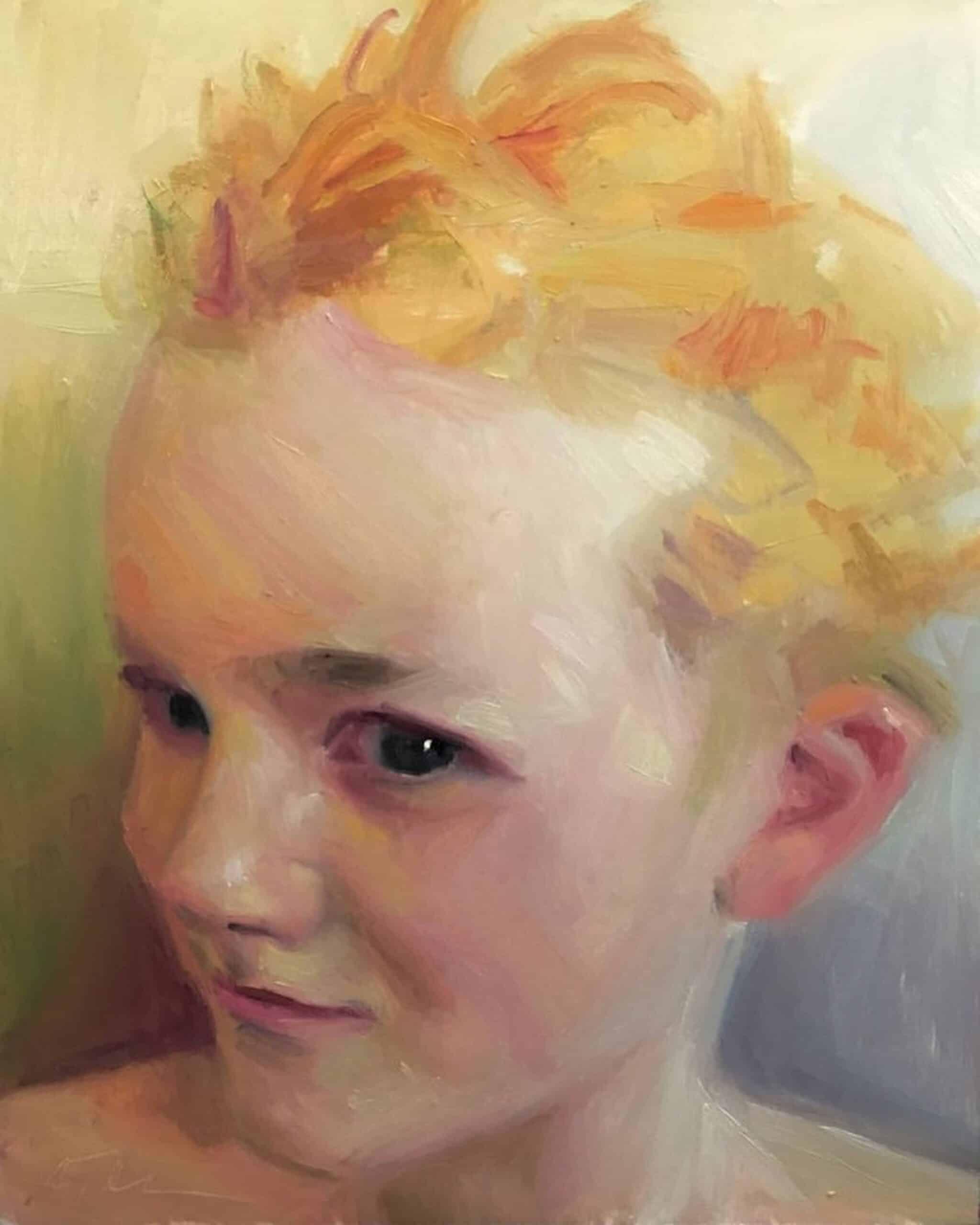 Painting Of Young Boy